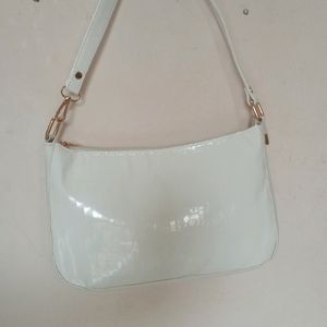 Myntra White Shoulder Bag Purse Sling New Unused