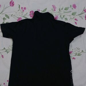 Black Daily Tshirt For Boys