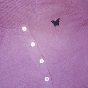 Cute Lavender 🪻 Top| Crop Top|Korean |Pinterest