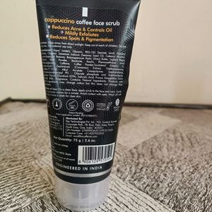 Mcaffeine Naked & Raw Cappuccino Coffee Face Scrub