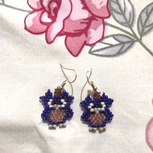 Owl Beaded Earrings