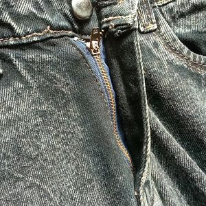 Charcoal Straight Jeans