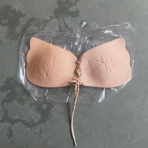 Brown Stick On Bra