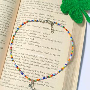 Beaded Rose Necklace