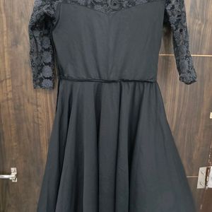 Black Net Frock