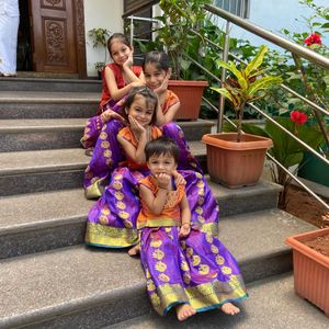 Telugu Pattu Dress Lehenga