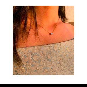 Dainty Solitaire Neckpiece