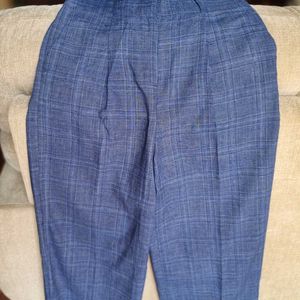 MARKS & SPENCER COTTON TWEED PANTS