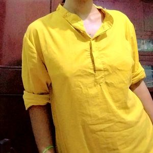 😍 Yellow 💛 Casual Kurta+Top "Women Bust 36-40in