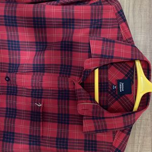 Red Coloured Indian Terrain Shirt