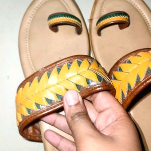 kolhapuri Style Aesthetic Slippers