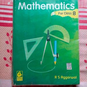 Class 8th RS Agarwal Mathematics Book