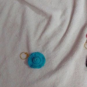 Crochet keychains