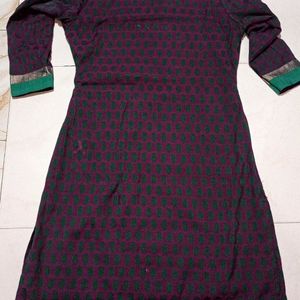 Beautiful Purple Colour Kurta