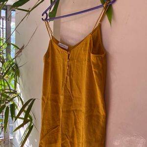 promod Women Mustard Yellow Solid Top