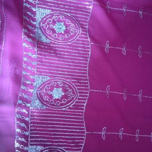 MAHA SALE 🥳🥳🤩🤩Rose Pink Saree🌸💐