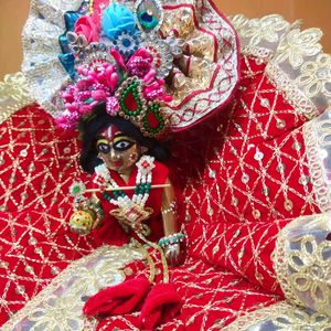 Laddu Gopal Dress + Choli With Heavy Pagdi