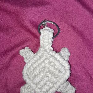 Cute Macrame Turtle🐢 Key Chain