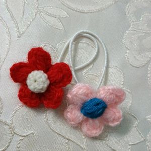 Crochet Flower Hair Bands