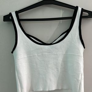 OFF WHITE VEST TOP