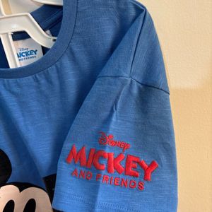 Disney Mickey Print T-Shirt