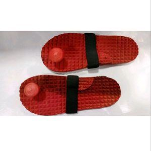 Indian Khadau Slipper Or Ancient Foot Reflexology