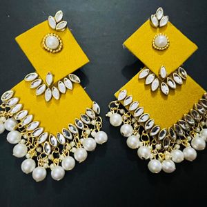 Fancy Party Wear Have Earrings All Colours Availab