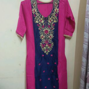 V Neck Kurta Women