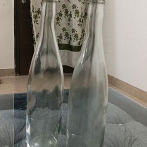 Glass Water Bottle