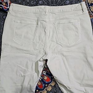 Denim White Mens Shorts Unsused