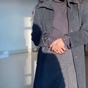 Black Long Coat For Women