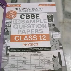 Oswaal CBSE Solved Papers Physics Class 12 Th