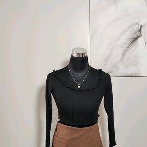 Shein Black Sexy Top🇸‌🇦‌🇱‌🇪‌24hrs