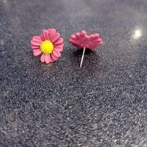 Flower Studs For Everyday Wear