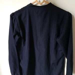 Navy Blue Top Full Sleeves S