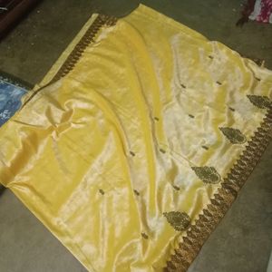 Grand Embroidered Saree