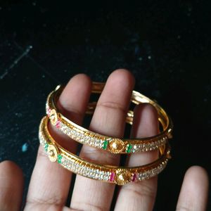 Girls Bangles Gold