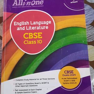 ARIHANT CLASS X ENGLISH ALL IN ONE