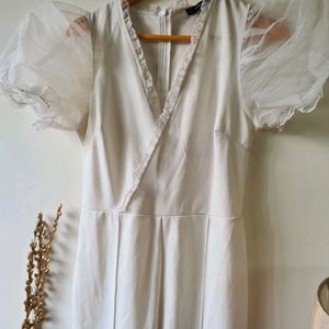 Puff Sleeves Jumpsuit