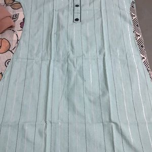 khadi cotton kurta set