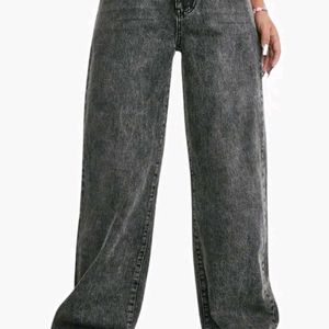 Charcoal Baggy Jeans