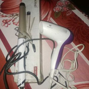 Hair Curler And Dryer 💕