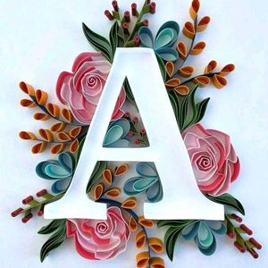 Customized Paper Craft Letter Or Names