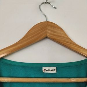 Sea Green Casual Top ( Women)