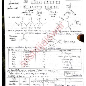 Class 12 IIT JEE NCERT Chemistry Notes