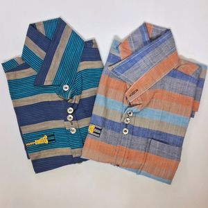 Boys cotton half hand Shirts For 7-8 Years. Set Of