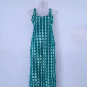 Mint Green Printed Kurta (Women's)