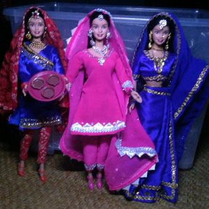 Indian Barbie Doll Pack 💙♥️💗🩷