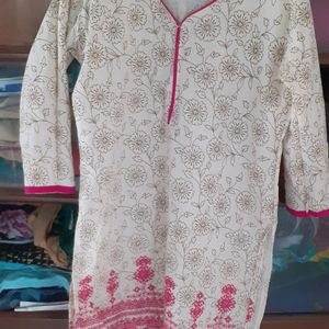 Pure Cotton Kurti