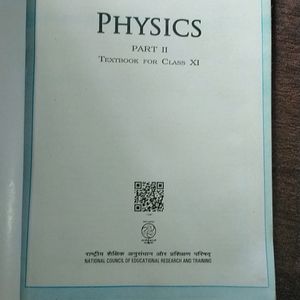 NCERT Book 11 Th Class PHYSICS  PART 2